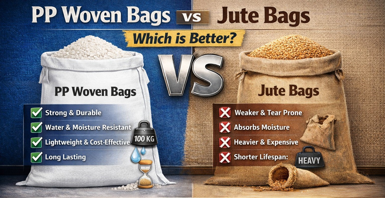 PP Woven vs Jute Bags: Which Is Better for Grain Storage?